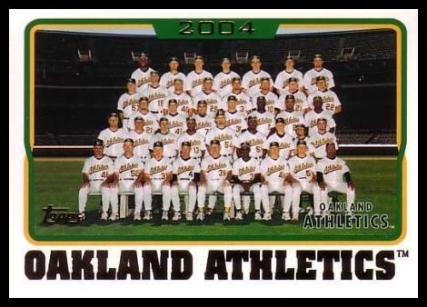 658 Oakland Athletics